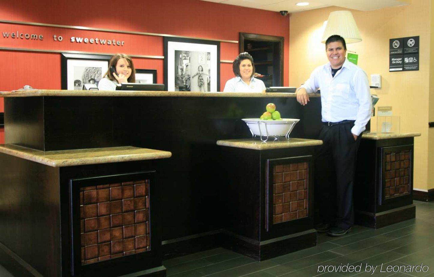 Hampton Inn Sweetwater Inreriör bild